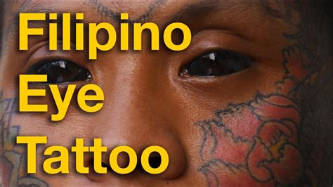 UAE deports Pinoy with eye tattoo .